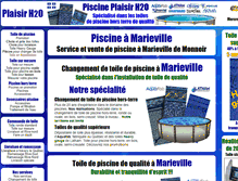 Tablet Screenshot of marievillepiscine.plaisir-h2o.com