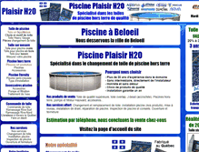 Tablet Screenshot of beloeilpiscine.plaisir-h2o.com